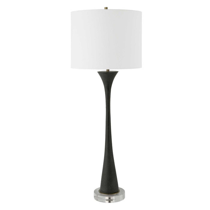 Fountain - Black Stone Buffet Lamp