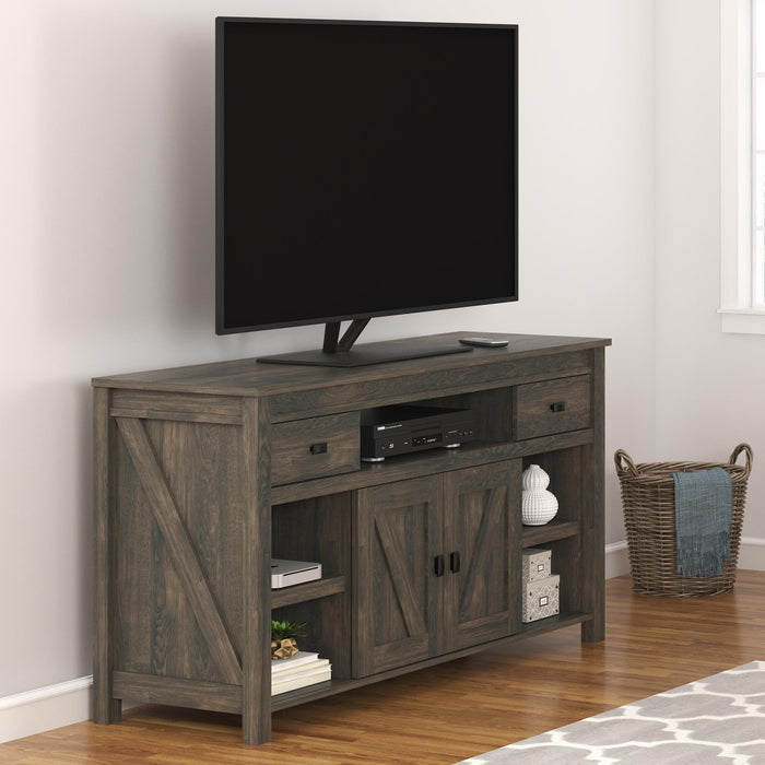 Farmington - TV Stand For TVs Up To 60" - Oak