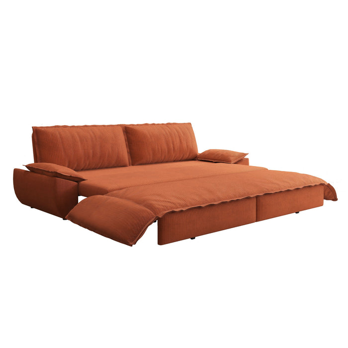 Queen Pull Out Bed, 3 In 1 Convertible Sleeper Sofa
