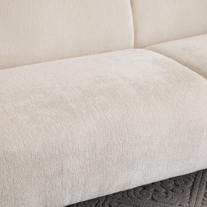 Tonson - 3 Seater Sofa, Wave Design