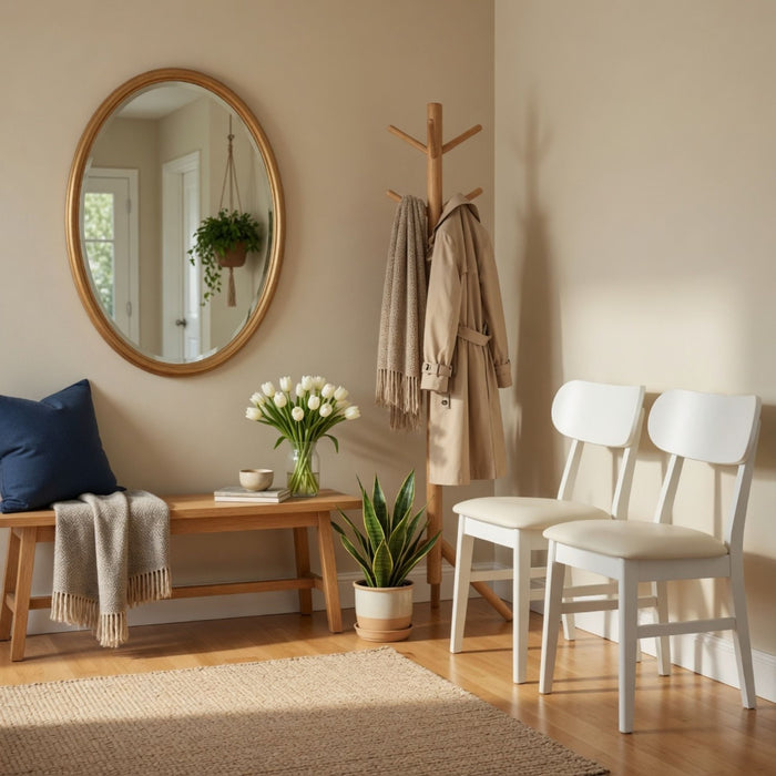 Dining Chairs (Set of 2) - White