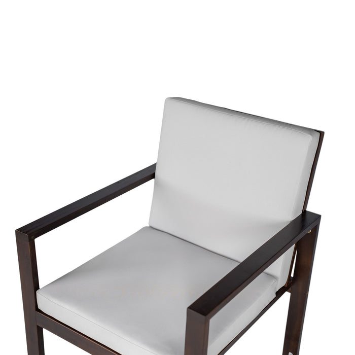 Patio Dining Set Outdoor Dining Table And Chair Set With And Removable Cushions For Patio