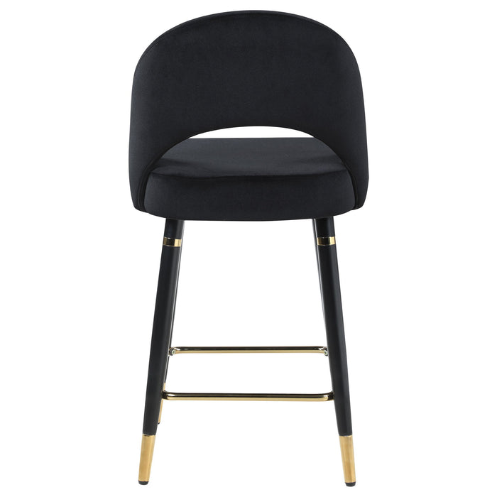 Open Back Counter Height Stools (Set of 2)