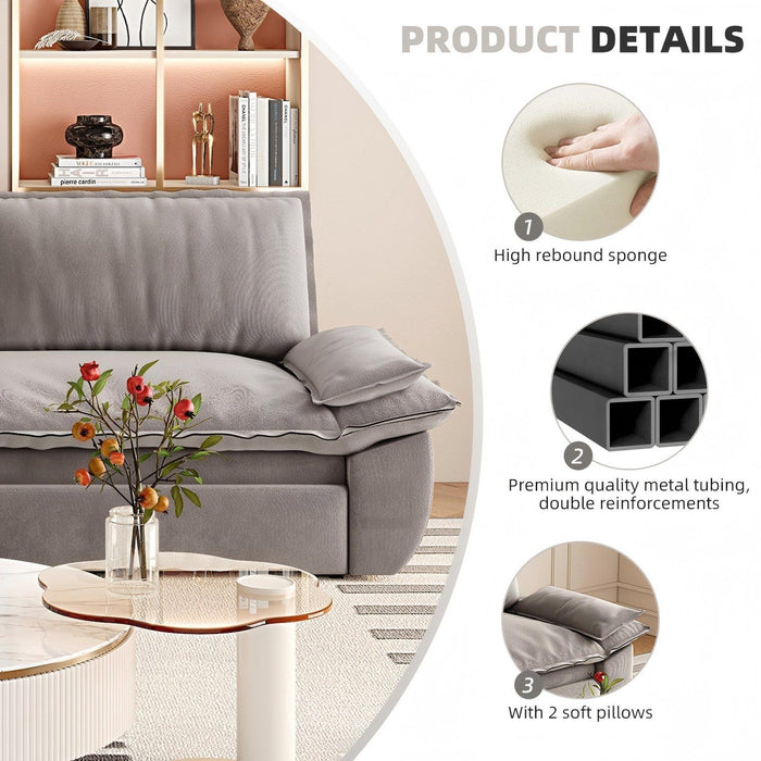 Queen Pull Out Bed, 3 In 1 Convertible Sleeper Sofa