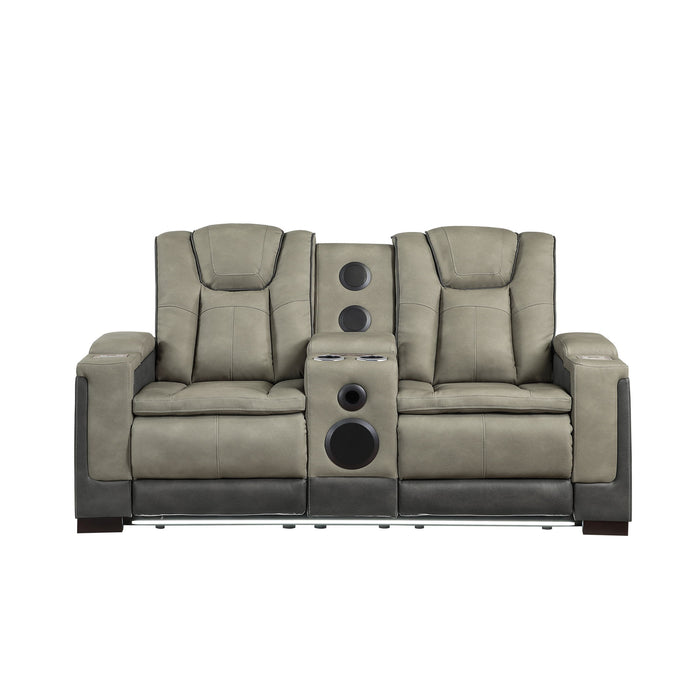 Bruno - Power Reclining Living Room Set With LED Lighting