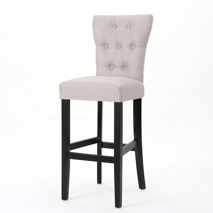 Elegant Barstool Set With Plush Cushioning