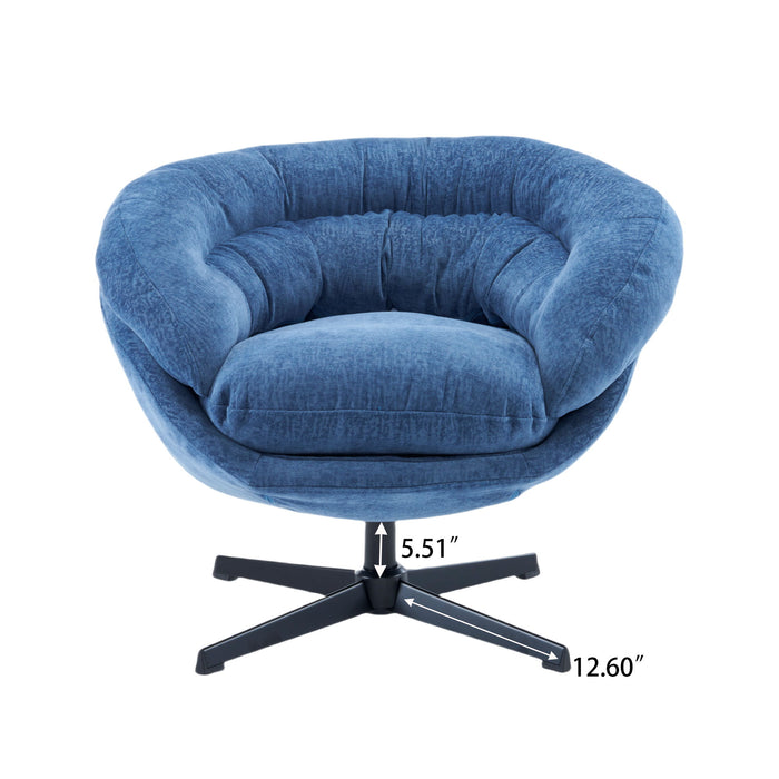 Modern Chenille Office Chair With 360 Degree Swivel