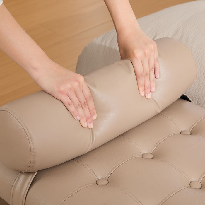 Upholstered End Of Bed Bench With Headrest