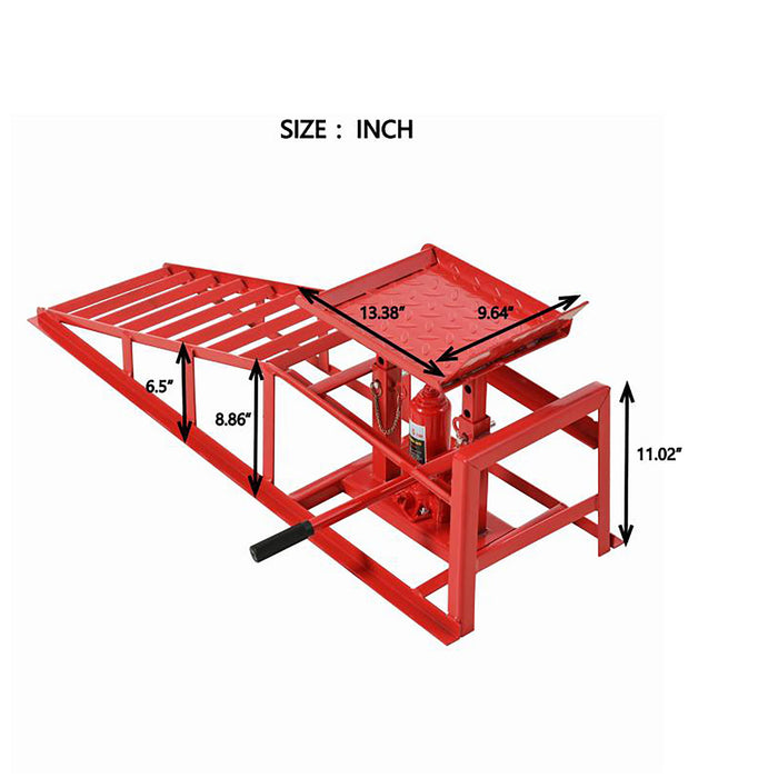 Suxidi - 5 Ton Auto Car Truck Service Ramps Lifts, Hydraulic Automotive Lift