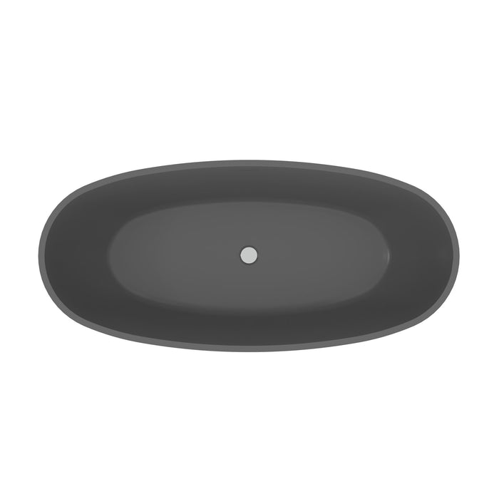 Freestanding Bathroom Bathtub With Ergonomic Design