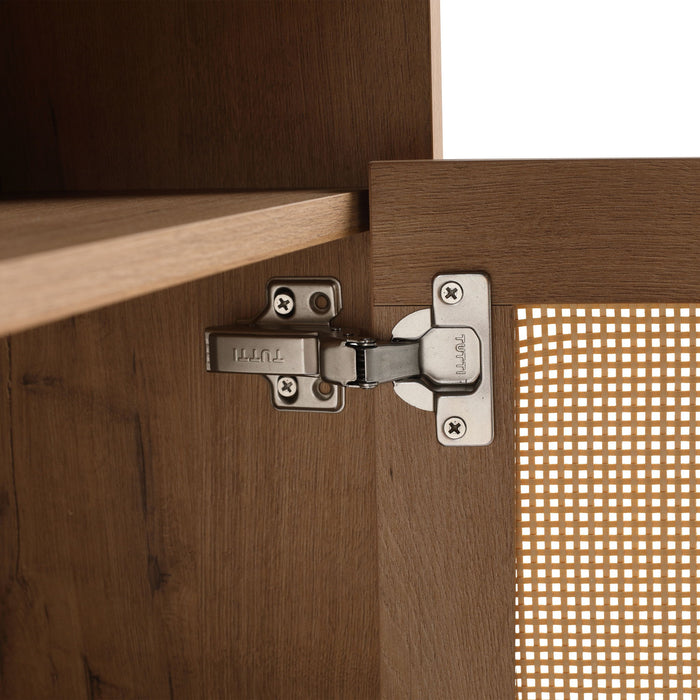 Bathroom Vanity & Art Sink And Storage Rack, Float Mounting Design