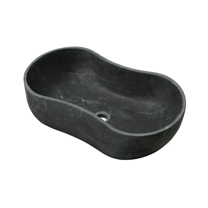 Bathroom Vessel Sink With Wavy Design