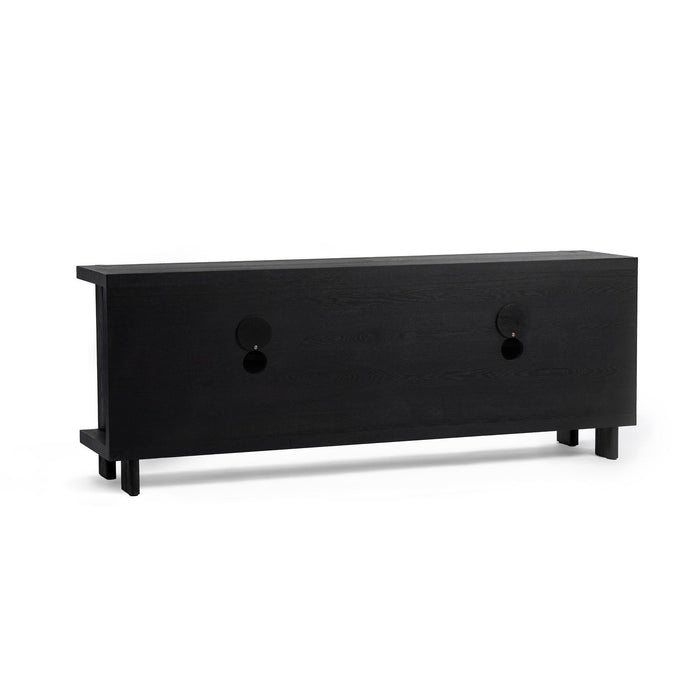Ellison - 4 Door Cabinet - Shoreline Noir