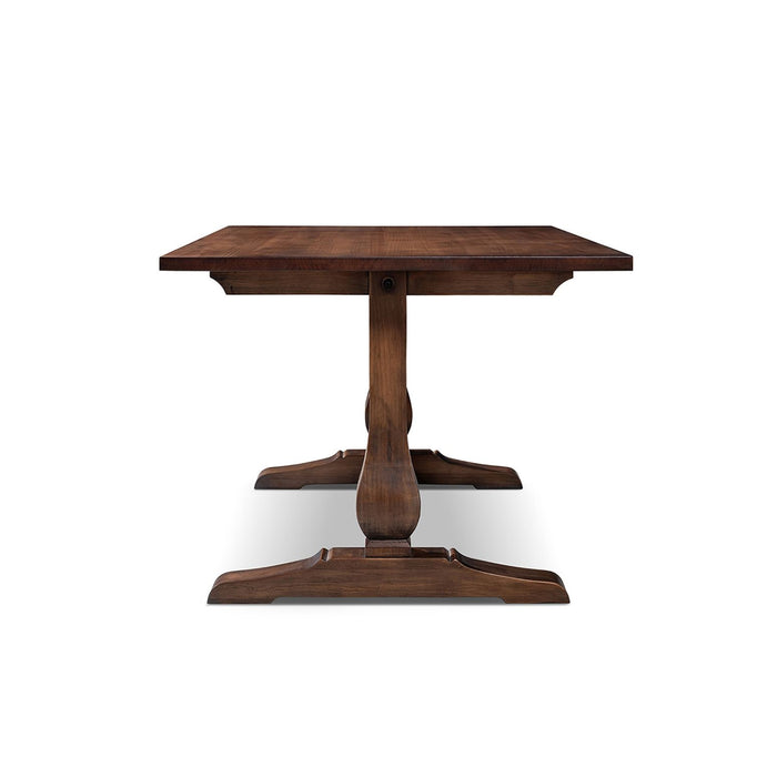 Whitmore - Trestle Dining Table - Dark Brown