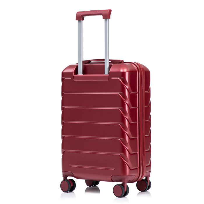 Spinner Luggage Set With Combination Lock