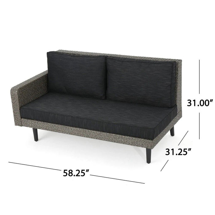 Tahiti - Sofa Set - Black