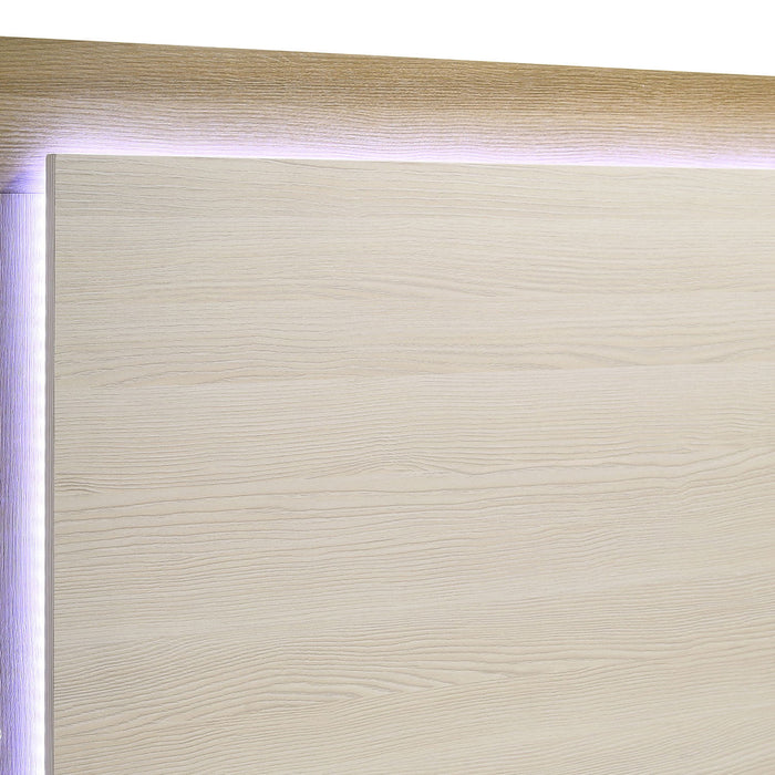 Lincoln - LED Panel Bed With Touch Light Headboard