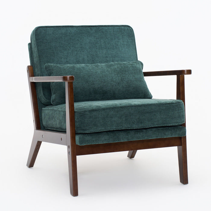 Living Room Chair With Lumbar Pillow