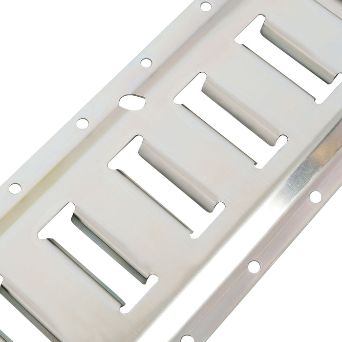 Universal E Track Tie-Down Rail Kit For Trucks, Vans, Garages - Silver