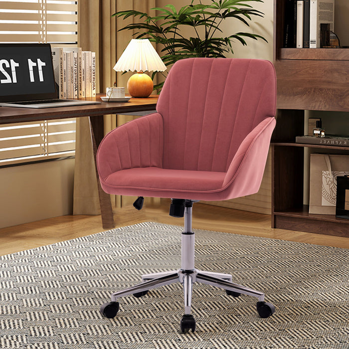 Adjustable Ergonomic Office Chair, Swivel Backrest Seat