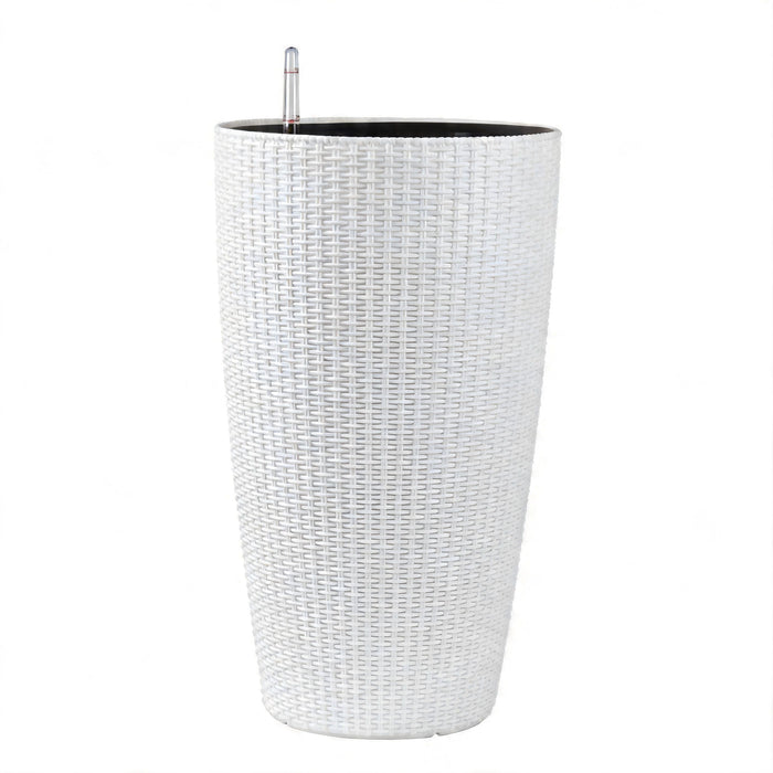 Tall Planters Set With Water Level Monitor And Auto Watering