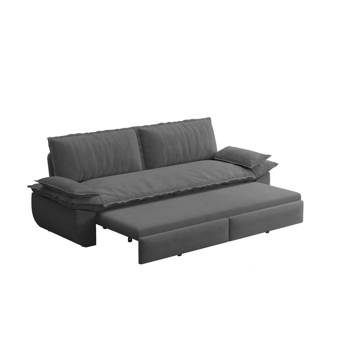 Pull Out 3-In-1 Convertible Sleeper Sofa
