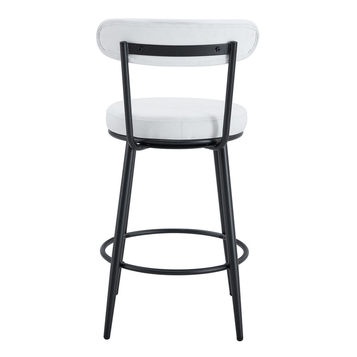Fashionable Ergonomic High Legged Bar Chairs (Set of 2)
