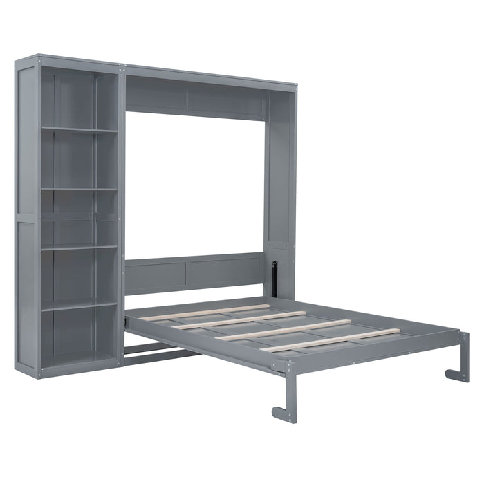 Murphy Wall Bed With Shelves
