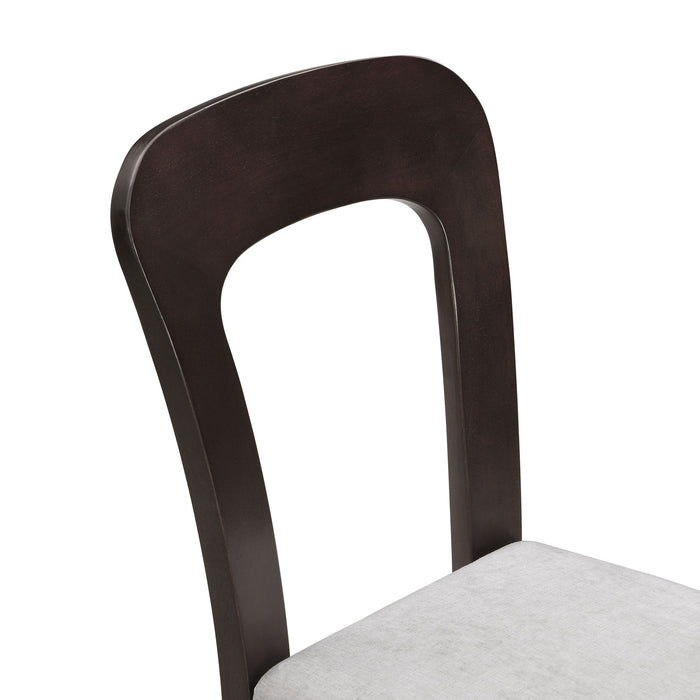 Upholstered Dining Chairs (Set of 2) - Gray