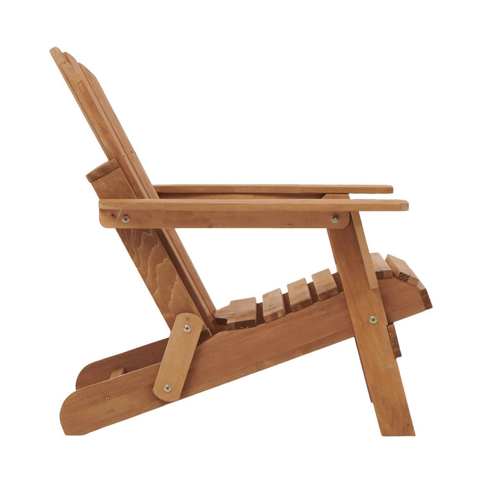 Oversize Outdoor Folding Adirondack Chair, Patio Chair For Garden