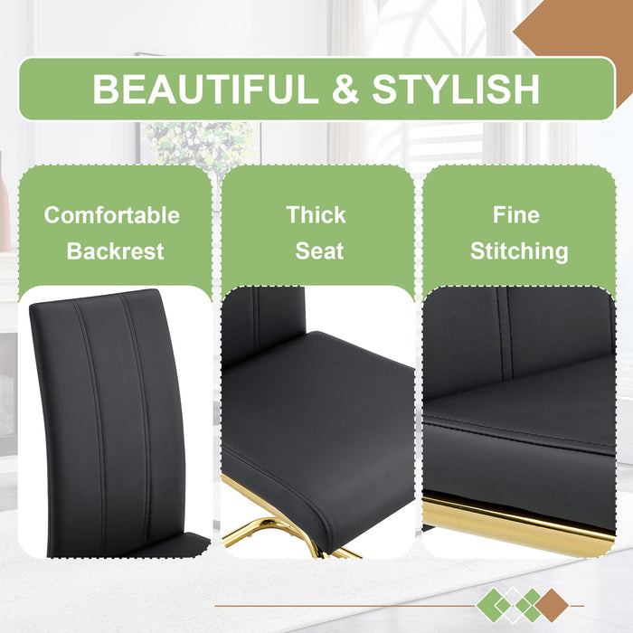 Luxury Aesthetic Upholstered Dining Chairs For Dining Room