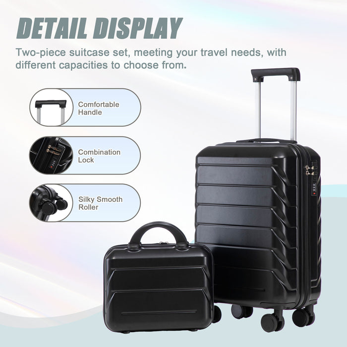 Spinner Luggage Set & Combination Lock