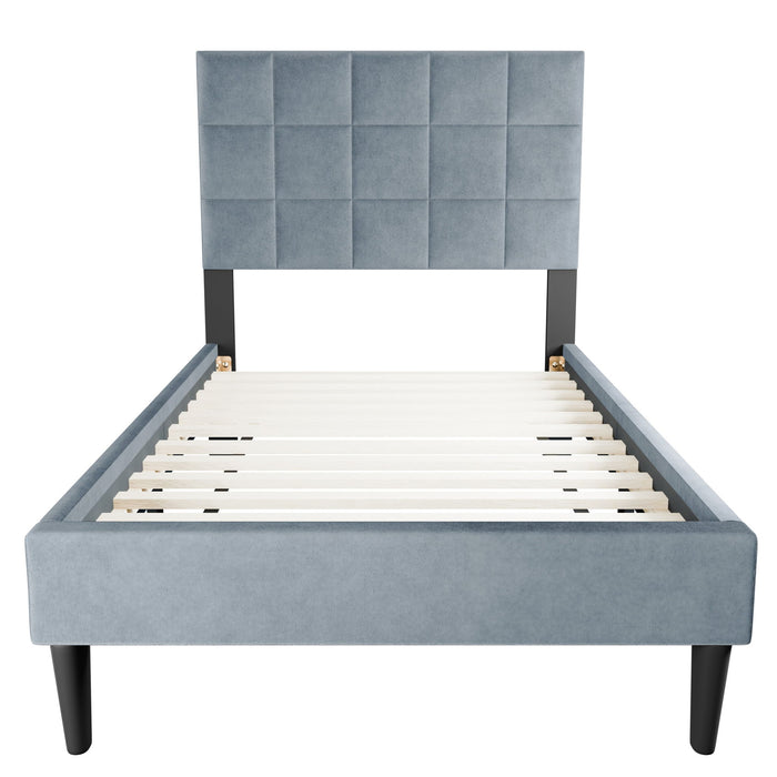 Modern Bed With Adjustable Headboard
