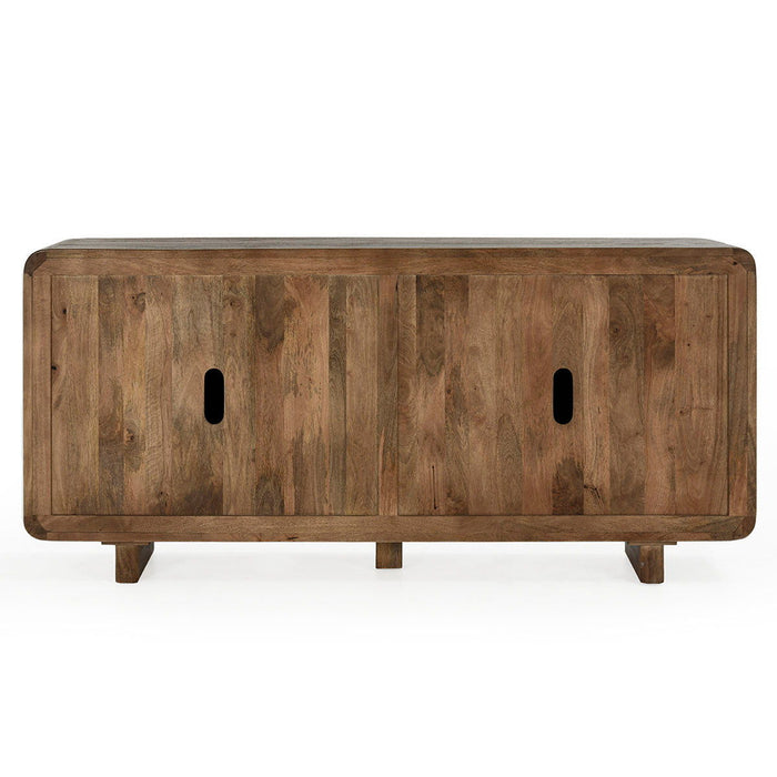 Holmes - 4 Door Sideboard - Artisan Brown