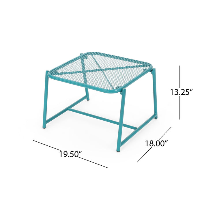 Kincaid - Modern Mesh Top Side Table