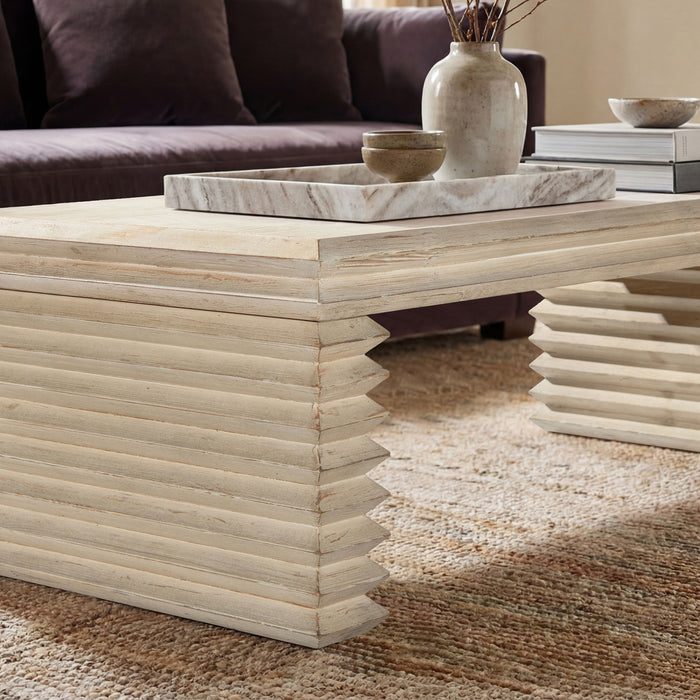 Veda - Geometric Waterfall Table