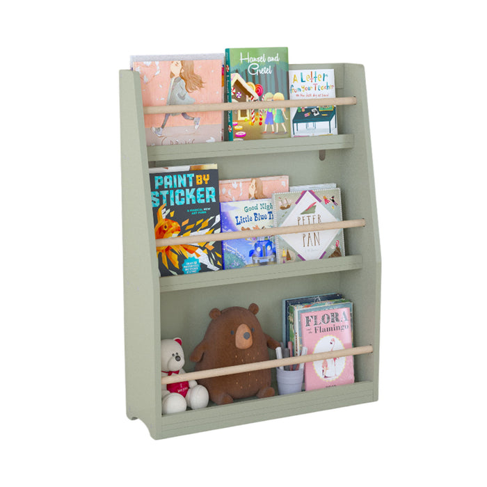 3 Tier Book Shelf, Compact Storage For Bedrooms