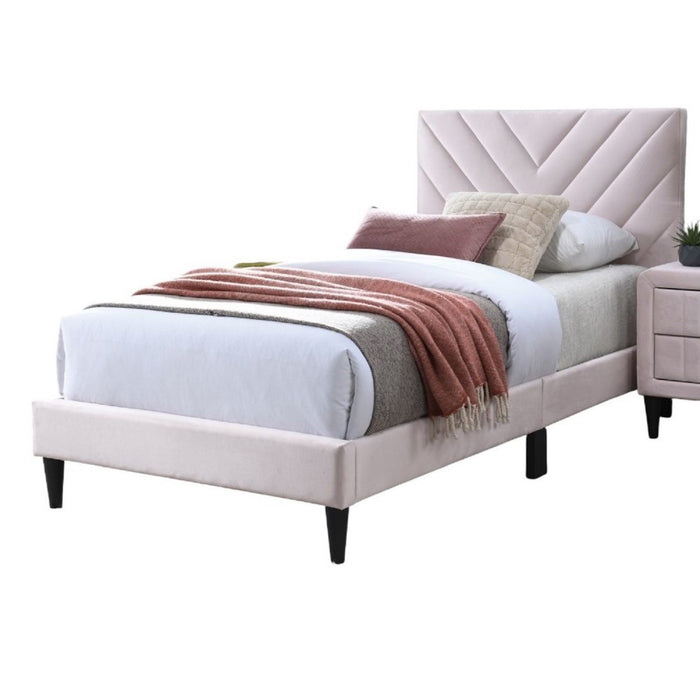Bed Set With Adjustable Headboard