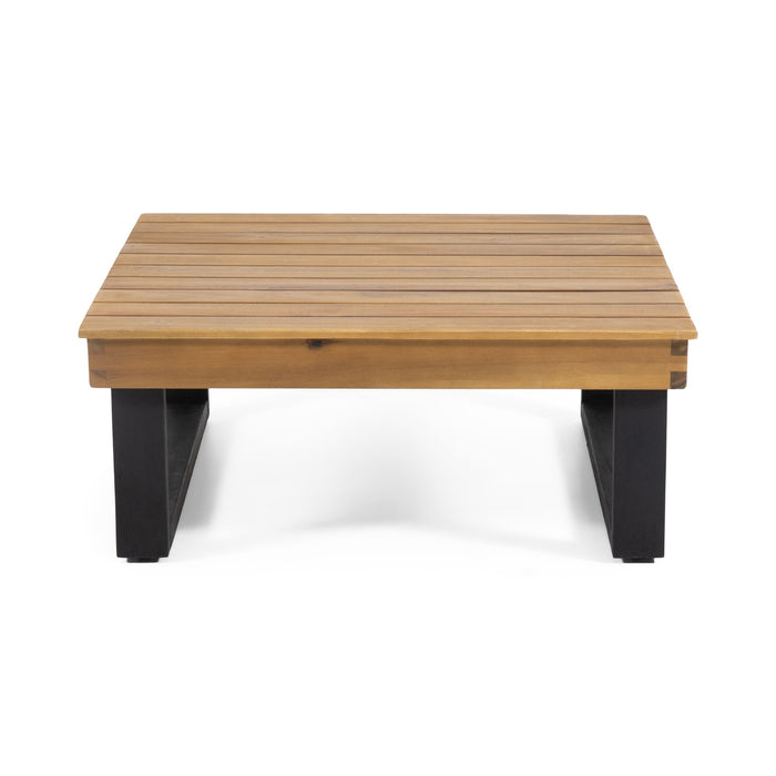 Sebastian - Corner Chair, Coffee Table - Beige