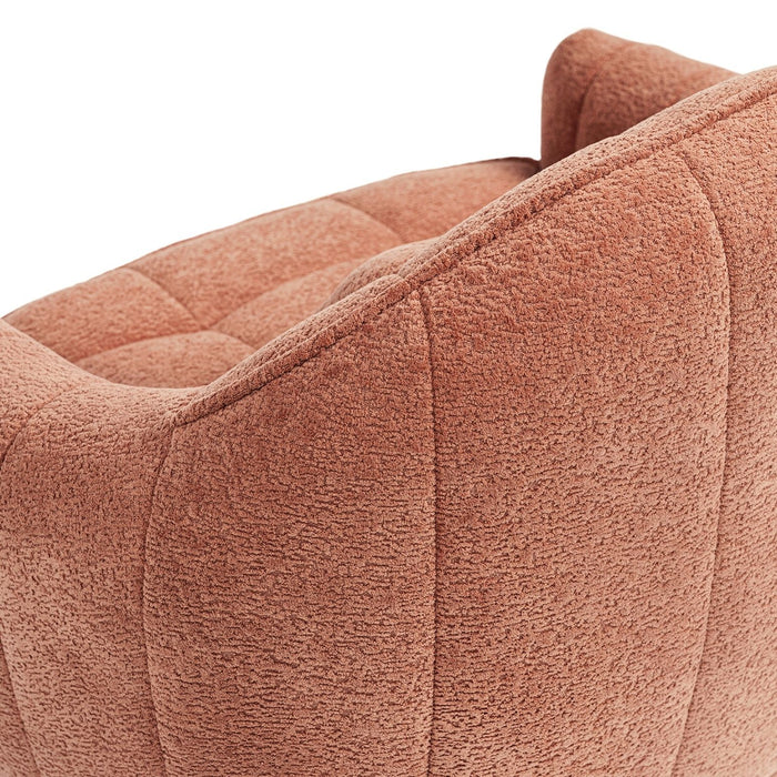 Louie - Dog Sofa Bed With Bone Pillow - Orange