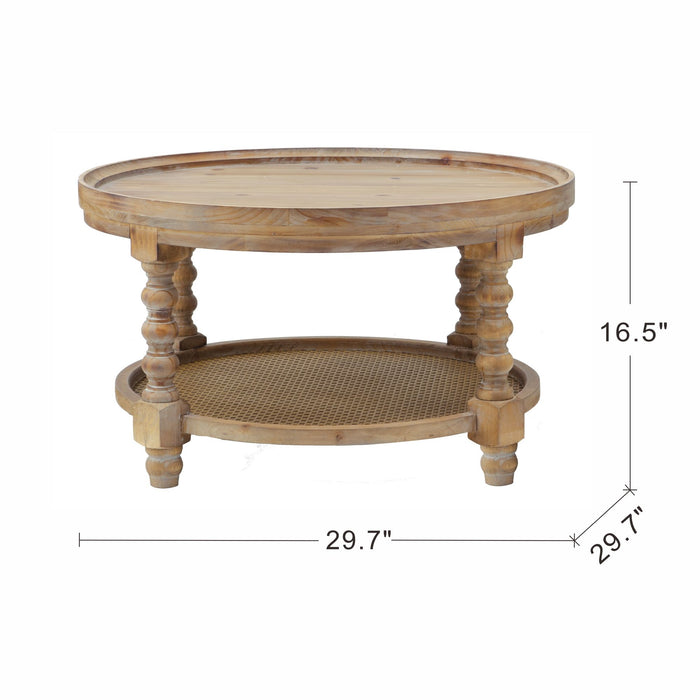 Round 2 Tiered Side Tabel, End Tabel For Lving Room Bedroom Entryway