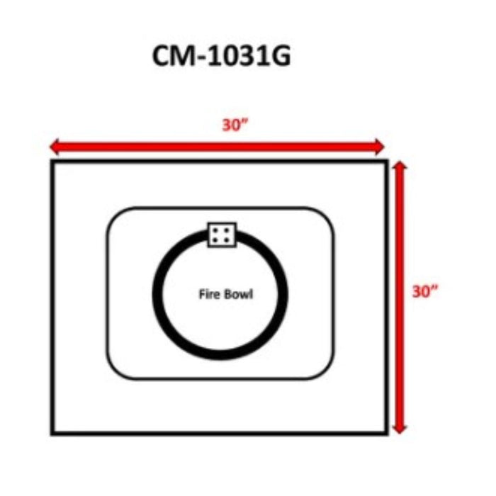 Compact Design Outdoor Fire Pit