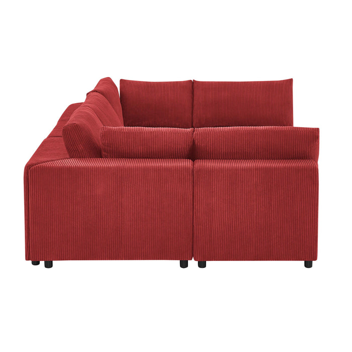 Modern Reversible Modular Sectional