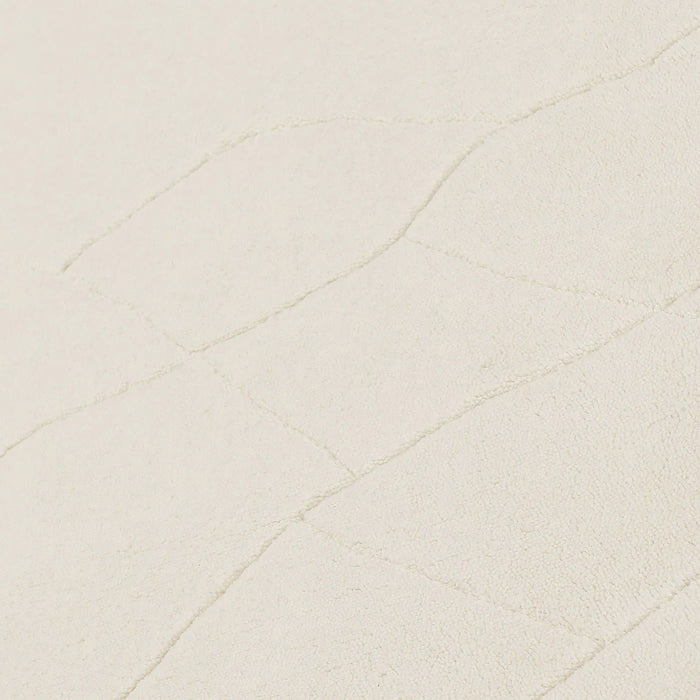 Renewed - 2' x 3' Lucerne Wool Area Rug - Ivory