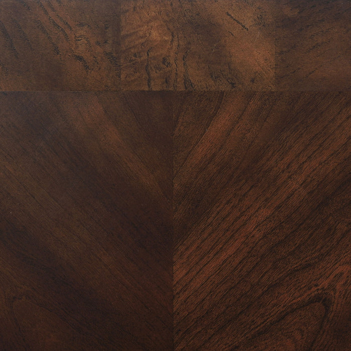 Gretta - Merlot 2 Shelf Sofa Console Table - Brown