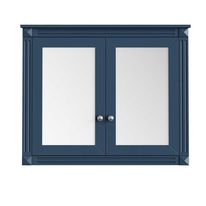 Wall-Mounted Medicine Cabinet With 2 Mirrors, Adjustable Shelves