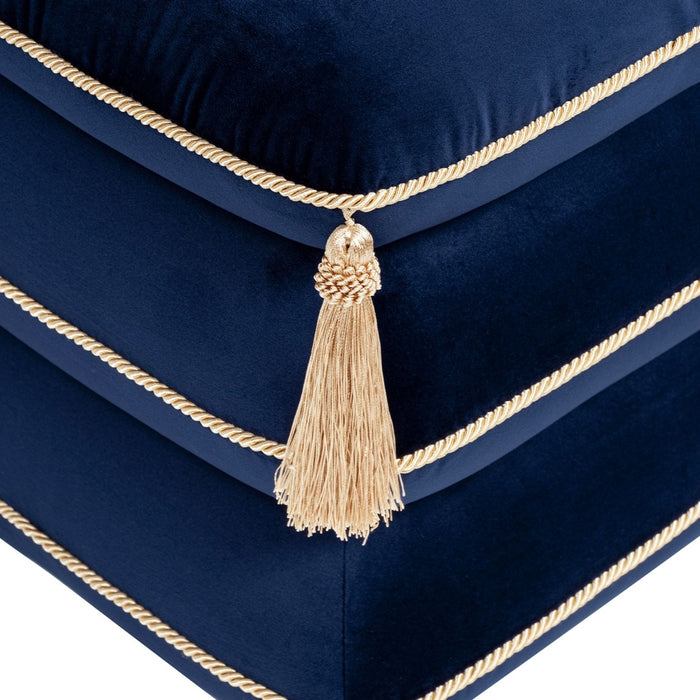 Monarch - Squared Upholstered Ottoman