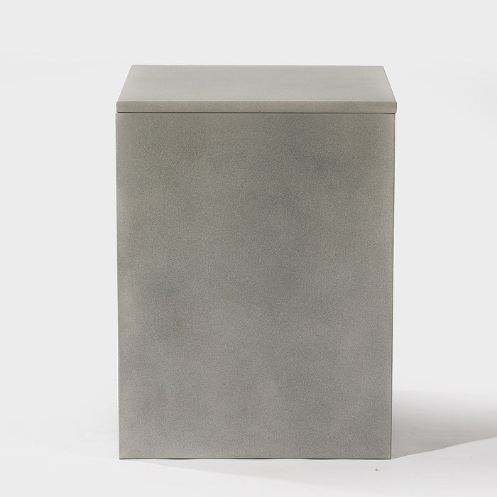 Modern Square Propane Tank Cover Holder With Multi Functional Utility - Gray