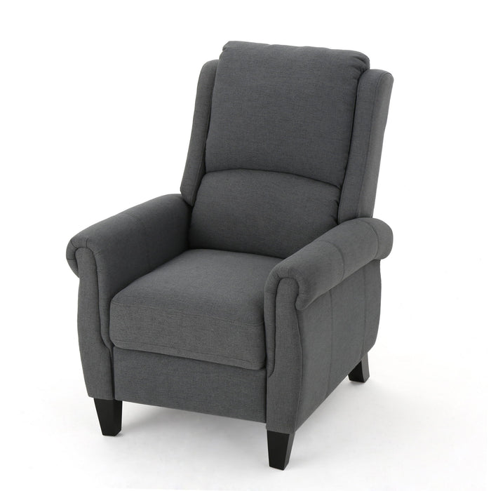 Contemporary Push Back Recliner Chair
