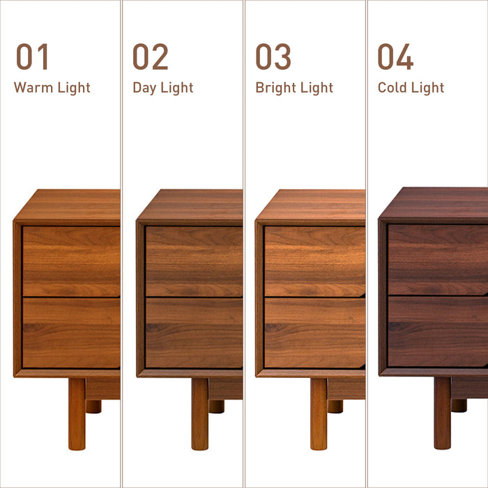 TV Stand For TVs Up To 85", Media Console With 2 Drawers - Walnut